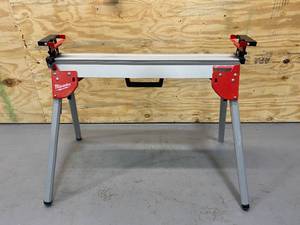 lot 111 image: MILWAUKEE Folding Miter Saw Stand