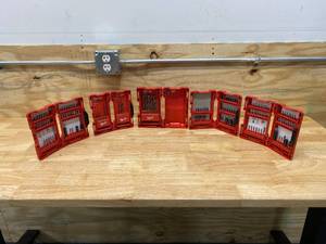 lot 115 image: MILWAUKEE Lot of 5-  Drill BitDriver Sets