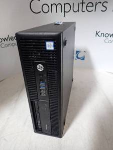 lot 8 image: HP&nbspEliteDesk 800 G2 SFF&nbspINTEL(R) CORE(TM) I5-6500 CPU  3.20GHZ8GB DDR4 RAM  256GB SATA SSD(includes power cable)(does not include OS)