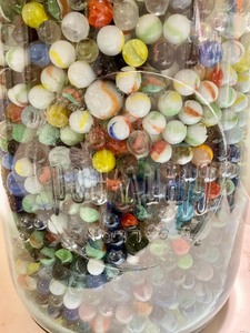 Glenwood 20 Inch Bottle Full of Marbles