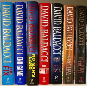 Lot of David Baldacci Books