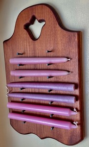 Charming Candle Shelf