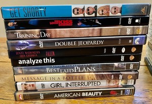 Lot of CDs and DVDs