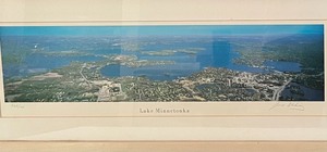 Framed Picture of Lake Minnetonka
