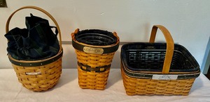 9 Collectors Club Longaberger Matching Baskets