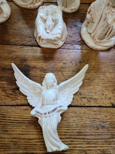 Vintage Ceramic Nativity Figurines