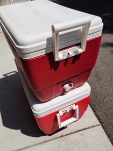 Pair of Igloo Coolers