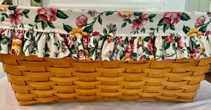 Large Lovely Longaberger Basket