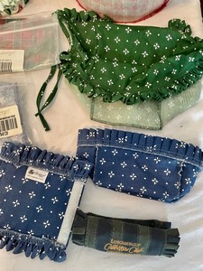 Longaberger Baskets Fabric Inserts