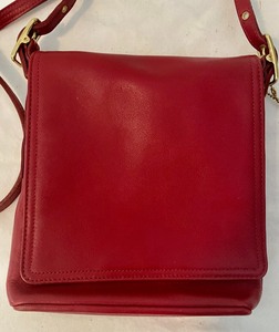 Radiant Red Coach Purse