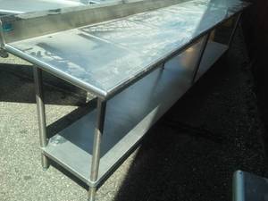 Tabco Stainless Steel Table.