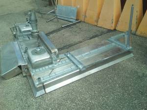 Stainless Steel Work Surface with Sink