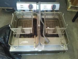 Electric Double Fryer.