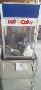 Popcorn Popper on Stand.