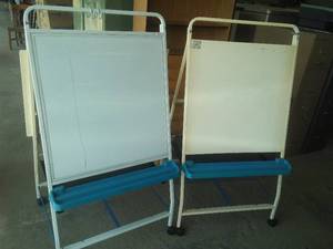 White Board Cart on Wheels (2)