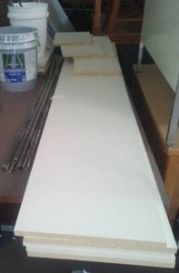 Shelving Boards (5) and Brackets.