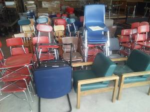 LARGE Variety of Miscellaneous chairs.