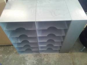 Metal Office Divider.