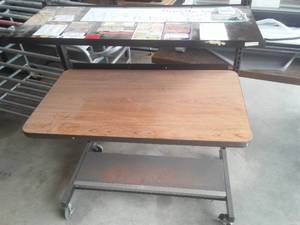 Rolling Desk Work Surface.