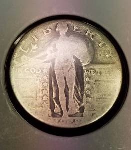 lot 42 image: 1928-S STANDING LIBERTY QUARTER