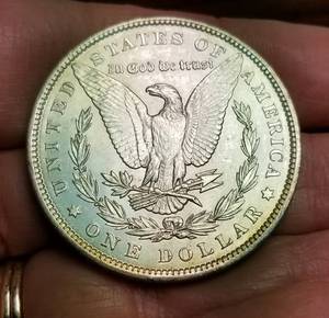 lot 44 image: 1900 MORGAN SILVER DOLLAR BU-UNC