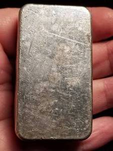 lot 10-A image: 10 TROY Oz. .999 FINE SILVER LOAF BAR BY 9 FINE MINT