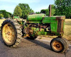 No Reserve-- Rare and Running 1955 John Deere 70 Propane (LP) Tractor