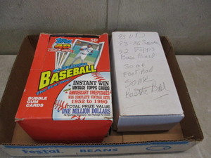 lot 8 image: Sports cards