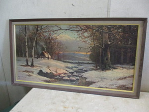 lot 21 image: Robert Wood Painting