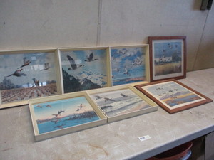 lot 34 image: Wildlife Prints