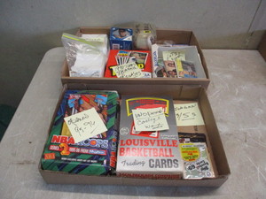 lot 41 image: Baseball Basketball Cards