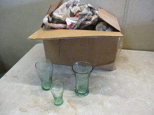 lot 71 image: Box of Collectible Coke Glasses