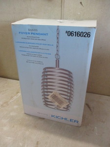 lot 107 image: Foyer Pendant Light