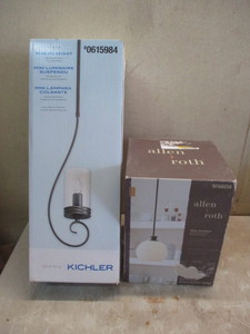 lot 115 image: Mini Pendant Lights