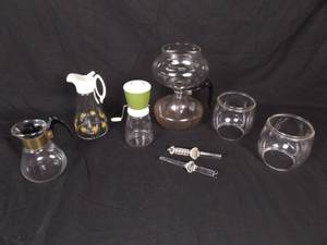 Lot of Misc. Vintage Pours, Servers, Spice Grinder, etc.
