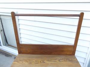 Antique SOLID Wood Dovetailed Wash Stand and Rack
