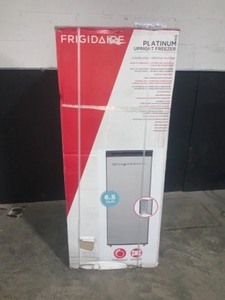 Frigidaire 6.5 cu. ft. Upright Freezer in VCM Stainless Steel Look. See Pictures