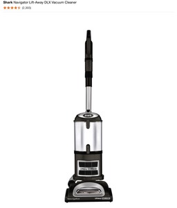 Shark Navigator Lift-Away DLX Vacuum Cleaner. See Pictures