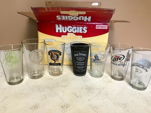 Collectable Beer Glasses Box #4