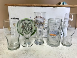Collectable Beer Glasses Box #5