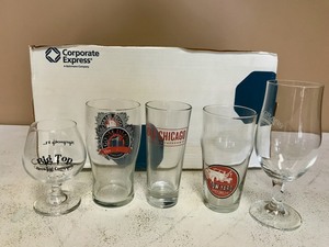 Collectable Beer Glasses Box #7