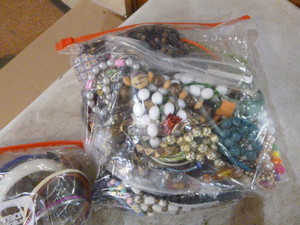 4 Bags of Costume Jewelry