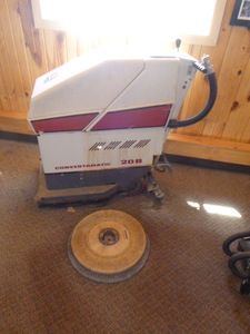 Advance Commercial Auto Scrubber and Lester-Matic Motive Power Charger