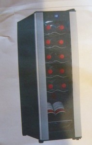 NEW Staigis 12 Bottle Wine Cooler Refrigerator