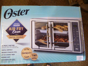NEW Oster Digital French Door Air Fry Oven