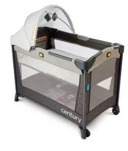 NEW Century Travel-On LX 2 in 1 Compact Playard