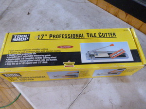 Tool Shop 17 Professional Tile Cutter