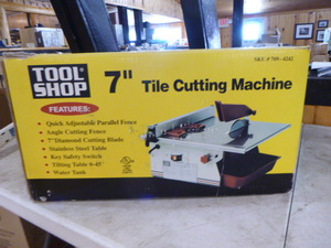 Tool Shop 7 Tile Cutting Machine