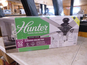 New Hunter Claudius Ceiling Fan