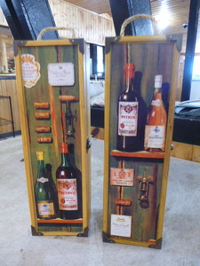 2 Greenbrier Wine Gift Boxes